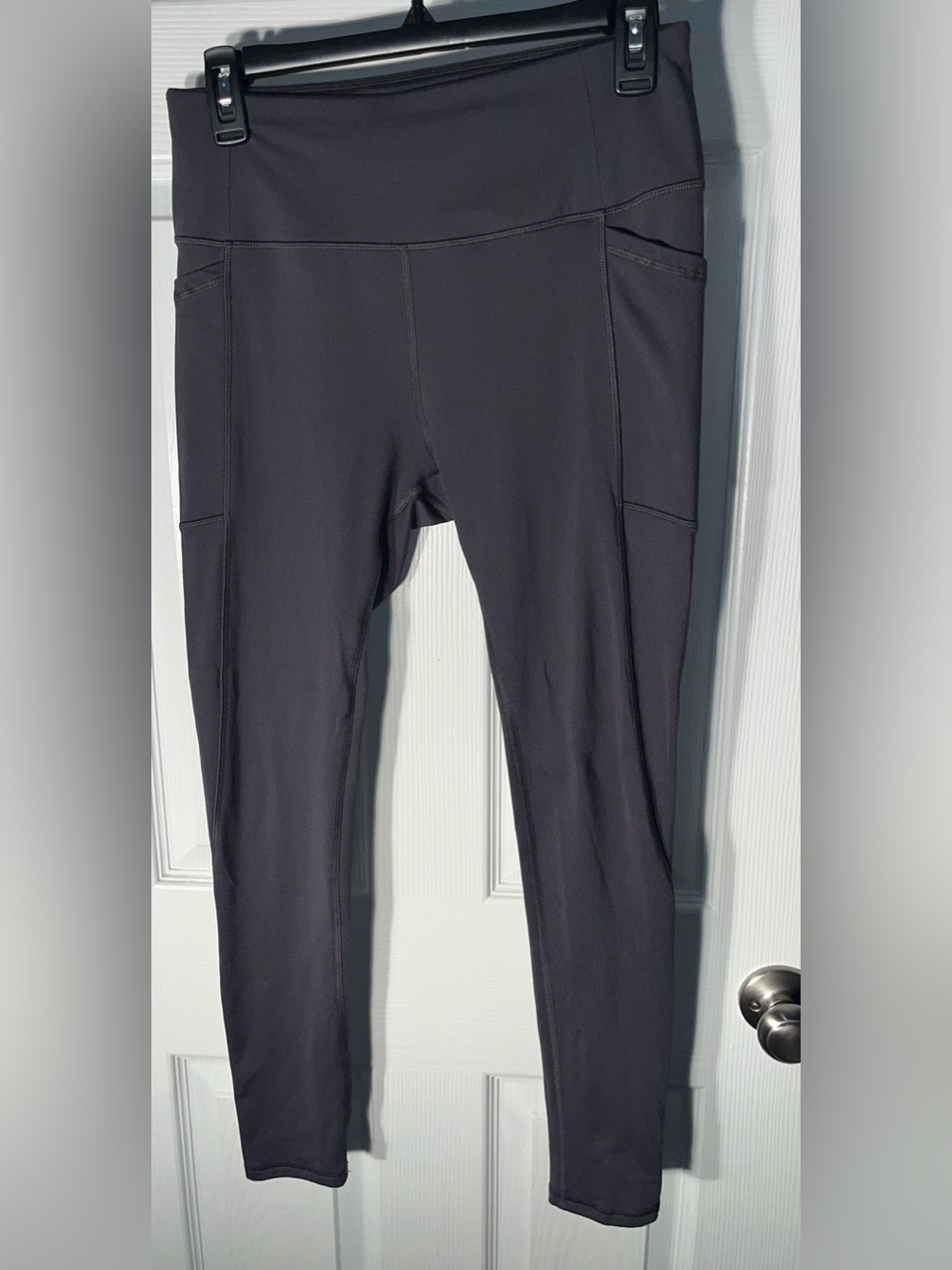 DSG Women’s Black Leggings Size Medium M Polyester Side Pockets